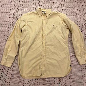 Ralph Lauren Polo Yellow Oxford Shirt